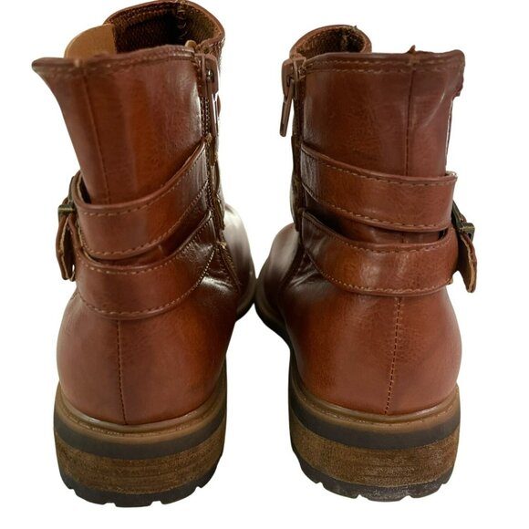 B.O.C. Claira Brown Ankle Chelsea Boots Size 11 M NEW - Picture 4 of 7